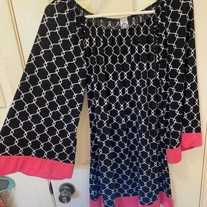 Mid thigh length dress